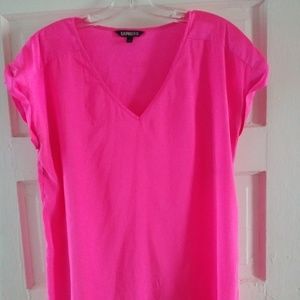 Express Short sleeve v-neck